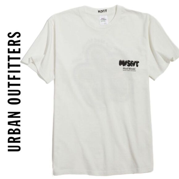 NEW M/SF/T Urban Outfitters UO Feels Finer Shirt T-Shirt Tee M - Picture 2 of 3